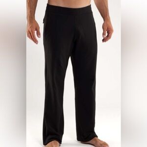 Lululemon Men's Black Lounge Pants, size XXL, black